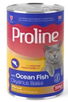 Proline Okyanus Balıklı Pate Ezme Yetişkin Kedi Konservesi 400 GR | SRC: Barcode: 8698995032032